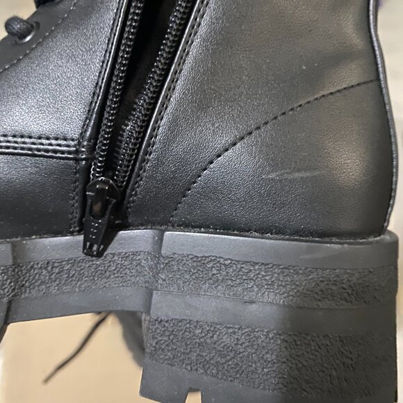Steve Madden Platform Combat Boots - Picture 5 of 7